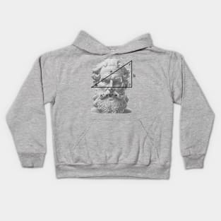 Pythagorean theorum. Kids Hoodie